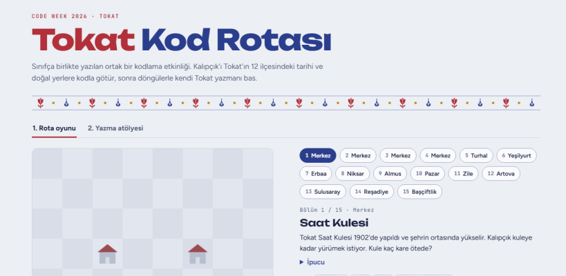 Bu Robot Tokat'ta kayboldu.Onu eve sadece Kod götürebilir.